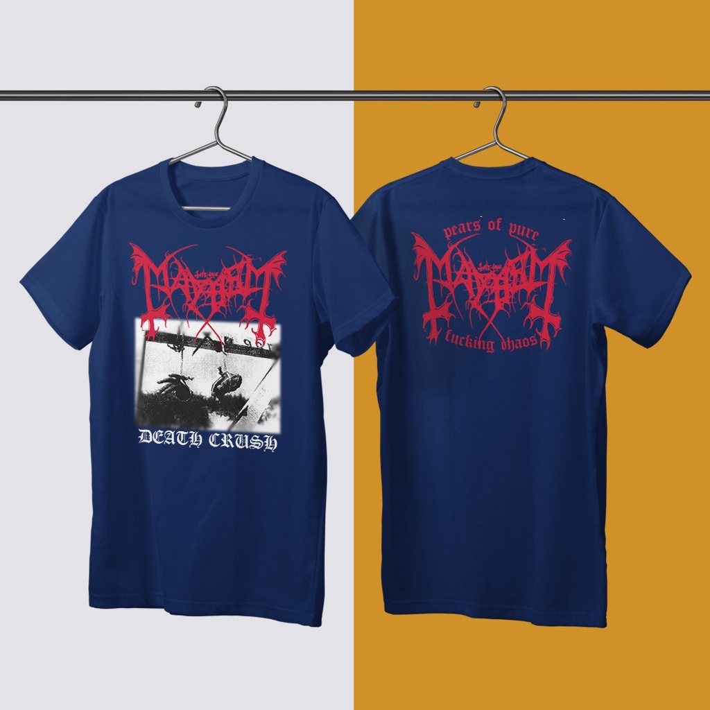 Kaos musik metal prapatan rebel type 010 Putih Navy Hitam Kaos distro berkualitas STH-01