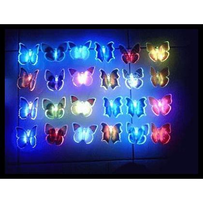 

BIG SALE LAMPU KUPU - KUPU BUTERFLY LED LAMP BERUBAH WARNA CANTIK DAN KEREN BERBAGAI MOTIF ECER