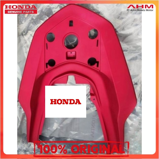 *Ori Ahm  Cover Grab Rail Tutup Behel Begel Jok PCX 160 K1Z 2021 Merah Doff Matte Red 84151-K1Z-J10Z