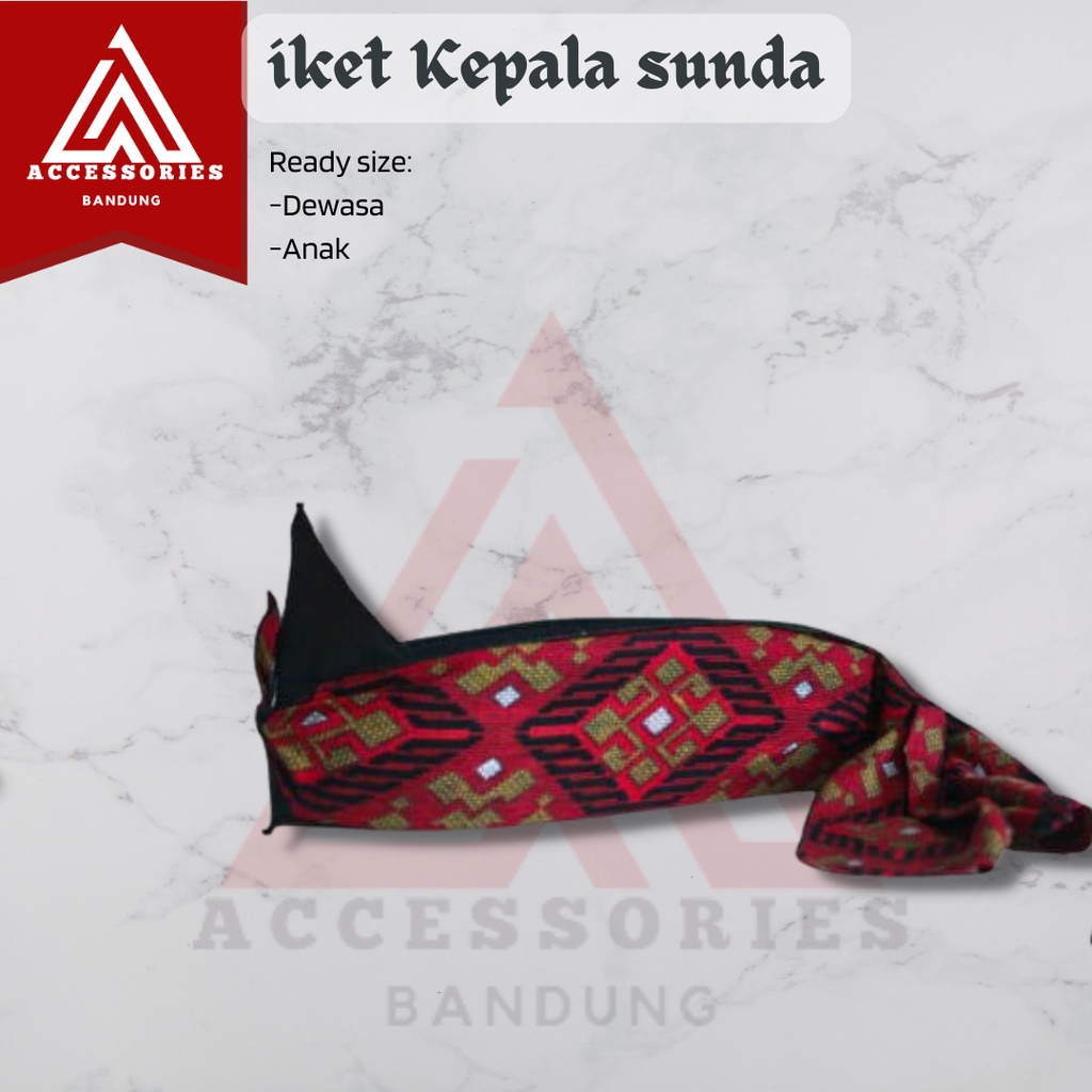 iket kepala sunda pria/iket kepala batik/iket kepala pria