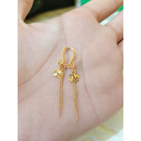 ANTING JURAI DEWASA PERAK 925 ROSE GOLD