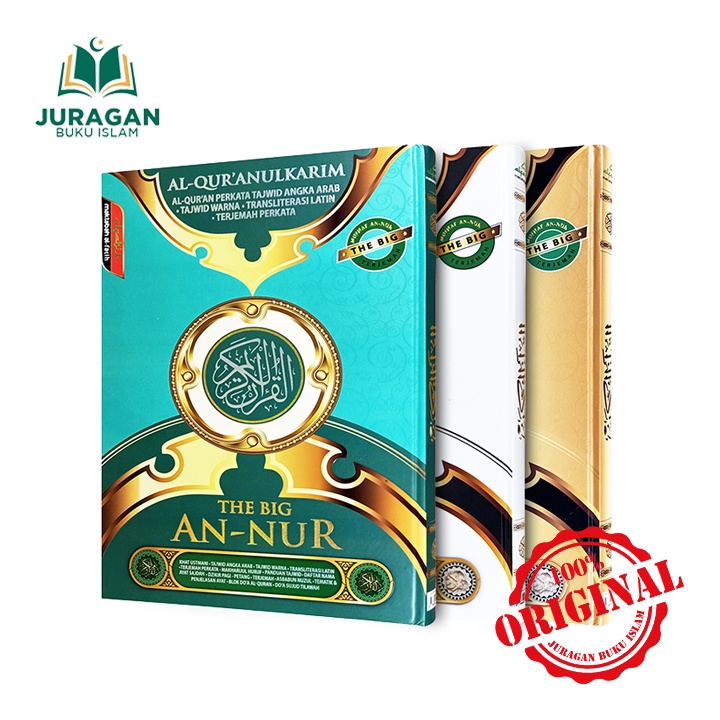 Al Quran Big An Nur HC Terjemah Perkata Tajwid Transliterasi