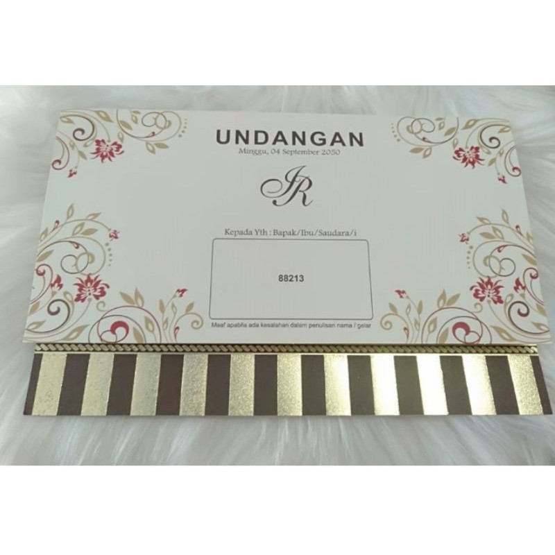 undangan pernikahan ERBA Kode 88213