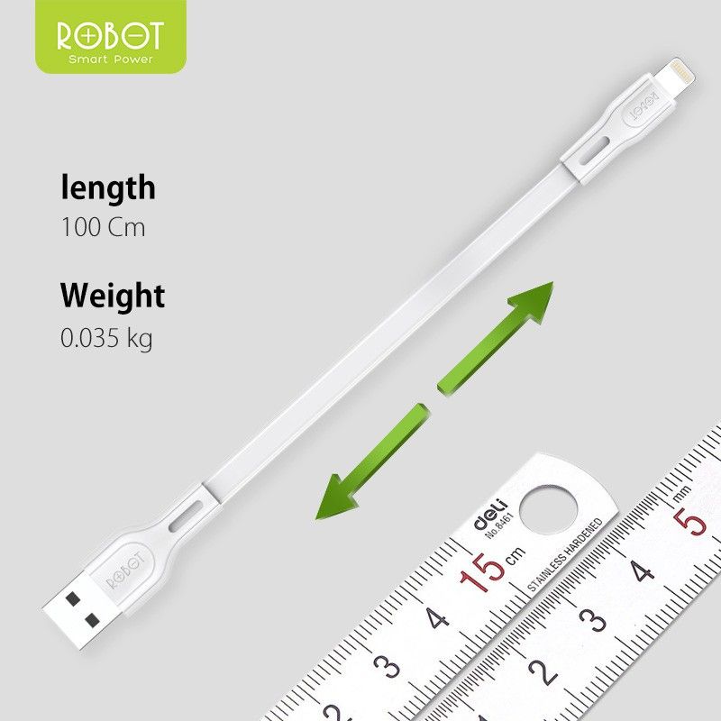 Kabel Data Robot RDL 100S Iphone 1M Fast Charging