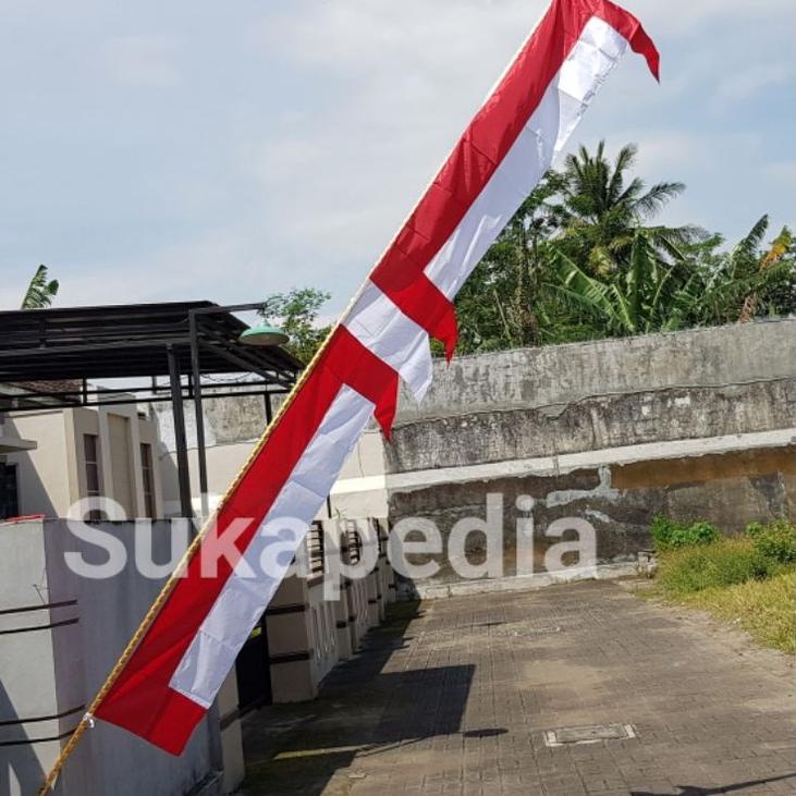 Terjangkau Umbul-umbul Merah Putih Panjang 3,9 m dan 4,8 m ..