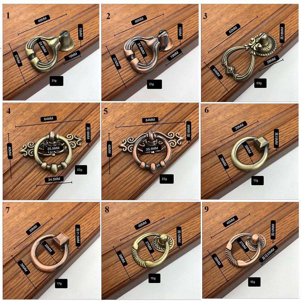 Suyo Handle Furniture Antik Retro Decor Hardware Tarikan Laci Knob Pintu Dapur
