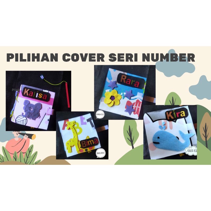 BUSY BOOK  NUMBER | BUSY BOOK FLANEL ANGKA | BELAJARBERHITUNG