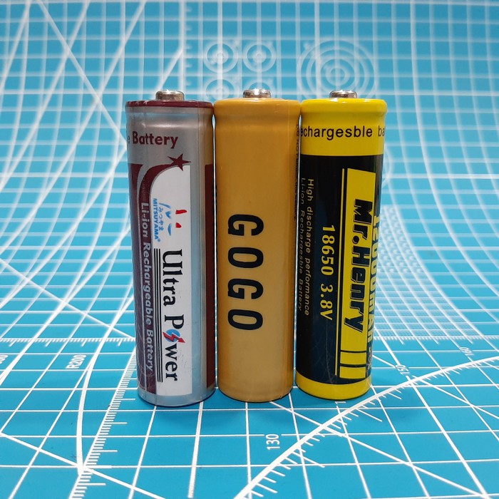18650 Li-Ion Rechargeable Battery Baterai 18650 Batere Lithium Ion Batre 18650