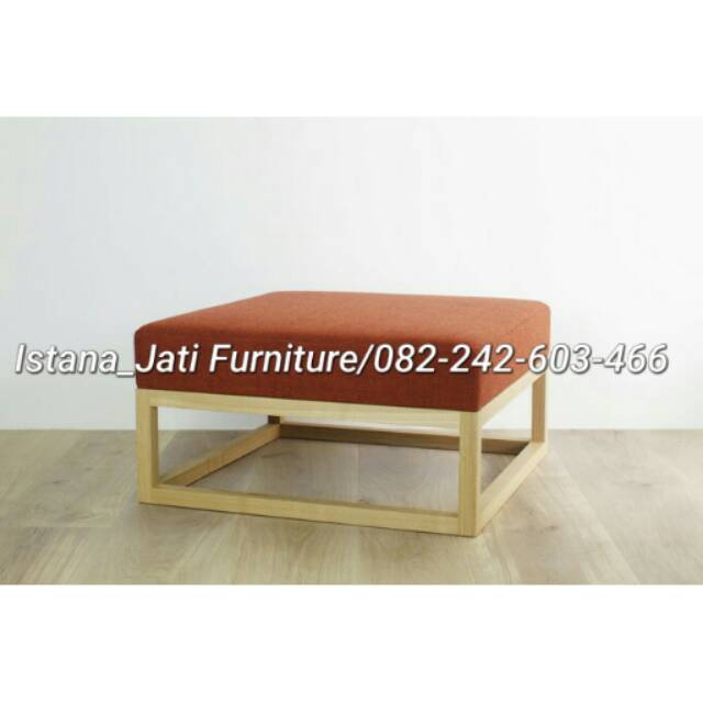 Kursi sofa tamu ottoman/kursi sofa tamu minimalis/kursi sofa syahrini/kursi sofa stool syahrini duco