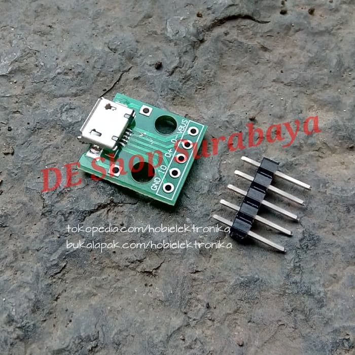 Micro USB to DIP Adapter Female Connector DIY Arduino