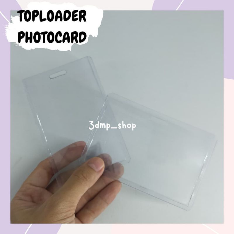 [MINIMAL BELI 4] Toploader inner glue card photocard lomocarcd polaroid photo lomo card