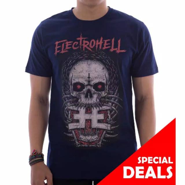  Kaos  Electrohell  Electro Hell  Original Shopee Indonesia