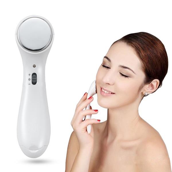 Setrika Wajah Ion Face Massager Vibration Iontophoresis Alat Pemijat Pengencang Kulit Wajah