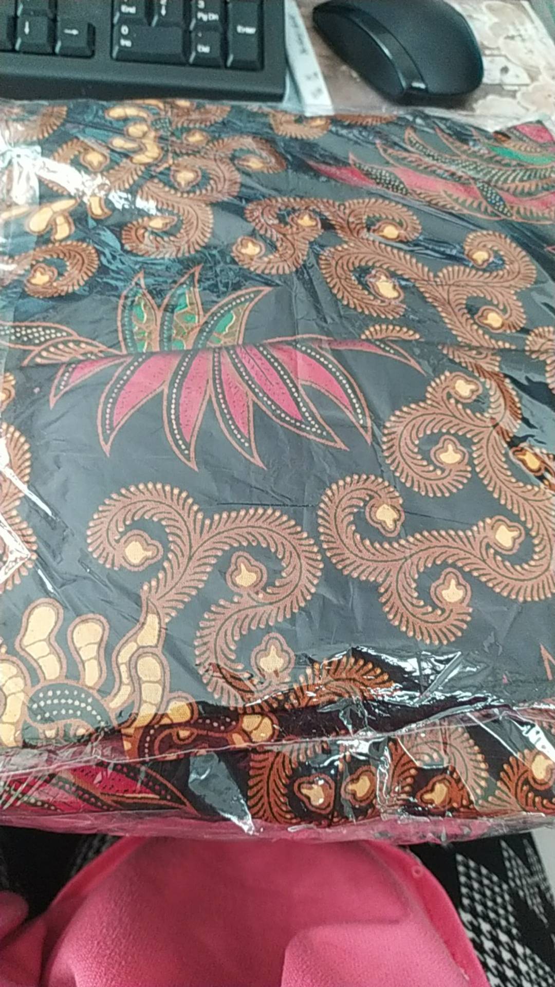 Batik Couple Keluarga Sania Ruffle Ori Ndoro Jowi Dnt Motif Ukel