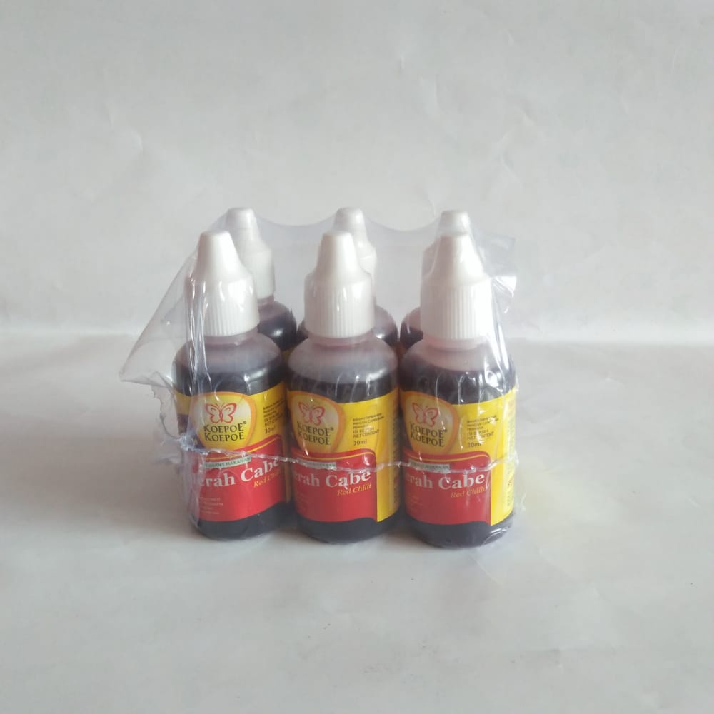 

Pewarna Koepoe Koepoe Merah Cabe 1 Pack Isi 6 Pcs