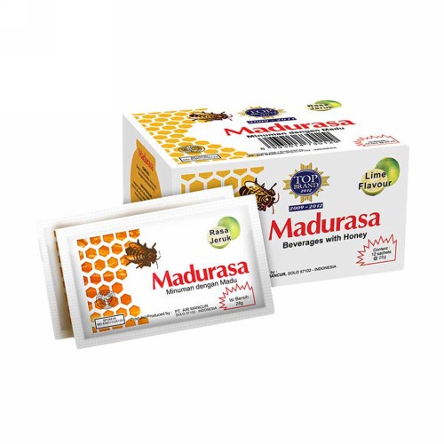 MADU RASA Sachet 20 Gr Rasa Original Dan Jeruk Nipis - Vitamin Daya Tahan Tubuh Madurasa