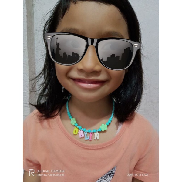 Kalung Manik Anak Custom Nama Inisial Kalung Anak Inisial Kalung Anak Custom Nama