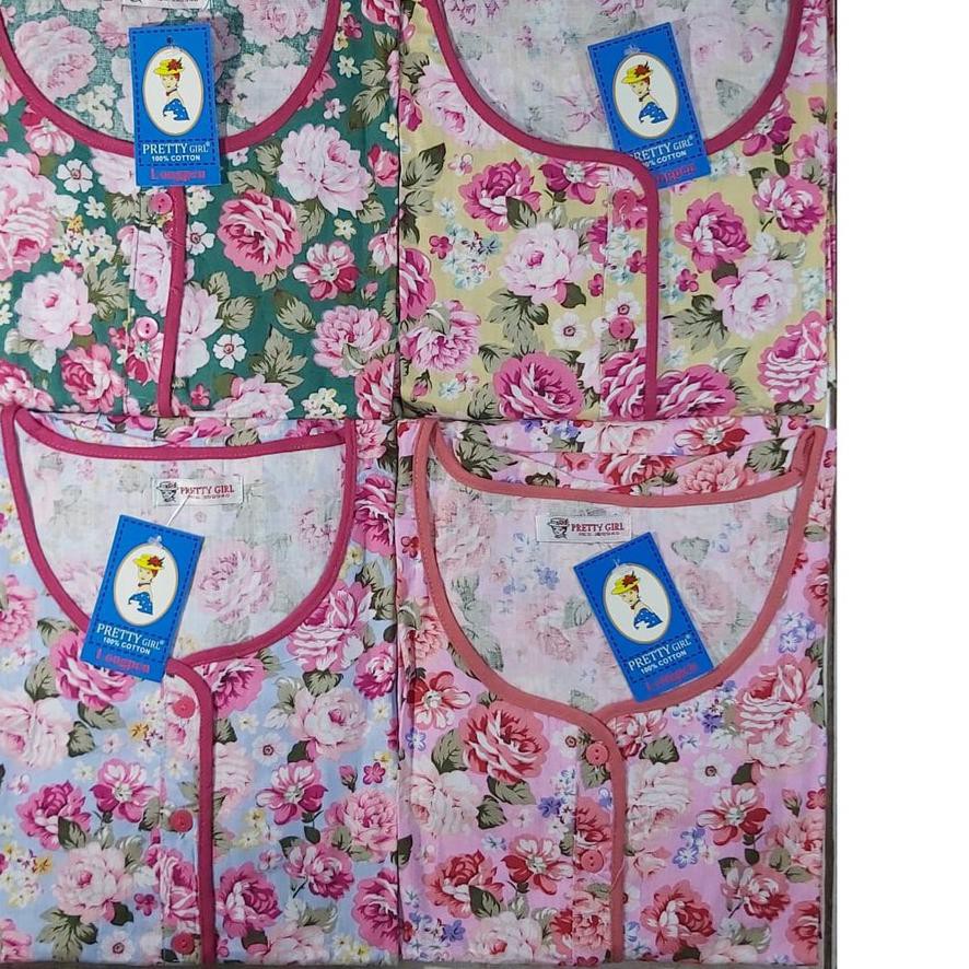 ➺ DASTER KATUN PANJANG BUSUI KANCING/RESLETING DEPAN PRETTY GRIL ☻