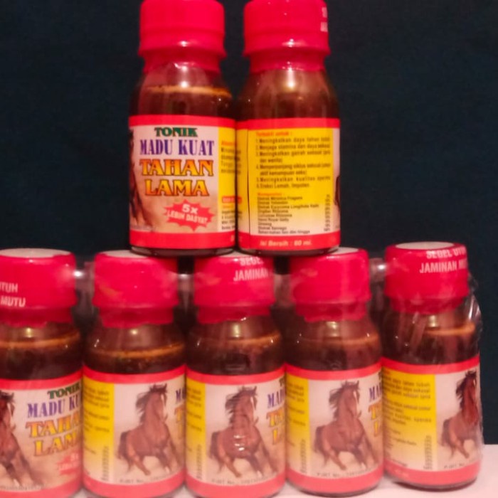 Madu Tonik 5x Tanpa Box Tonic Kuning
