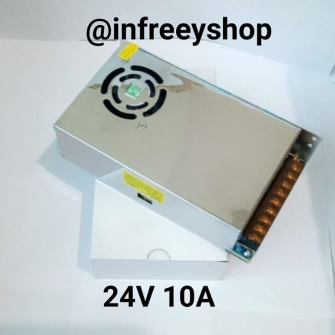 Power Supply 24v10A 240w Switching Kipas Led