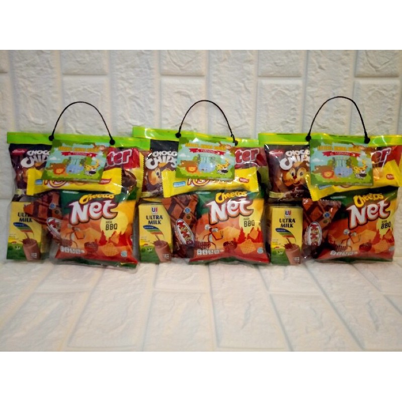 

Souvenir Bingkisan ulang tahun anak/bingkisan snack/Hampers ultah