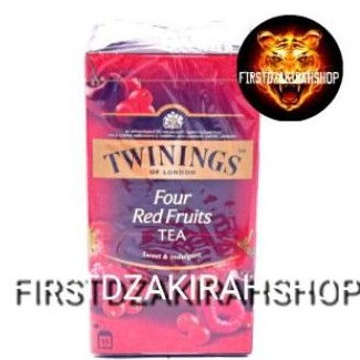 

Twinings four red fruit tea 25x2gr