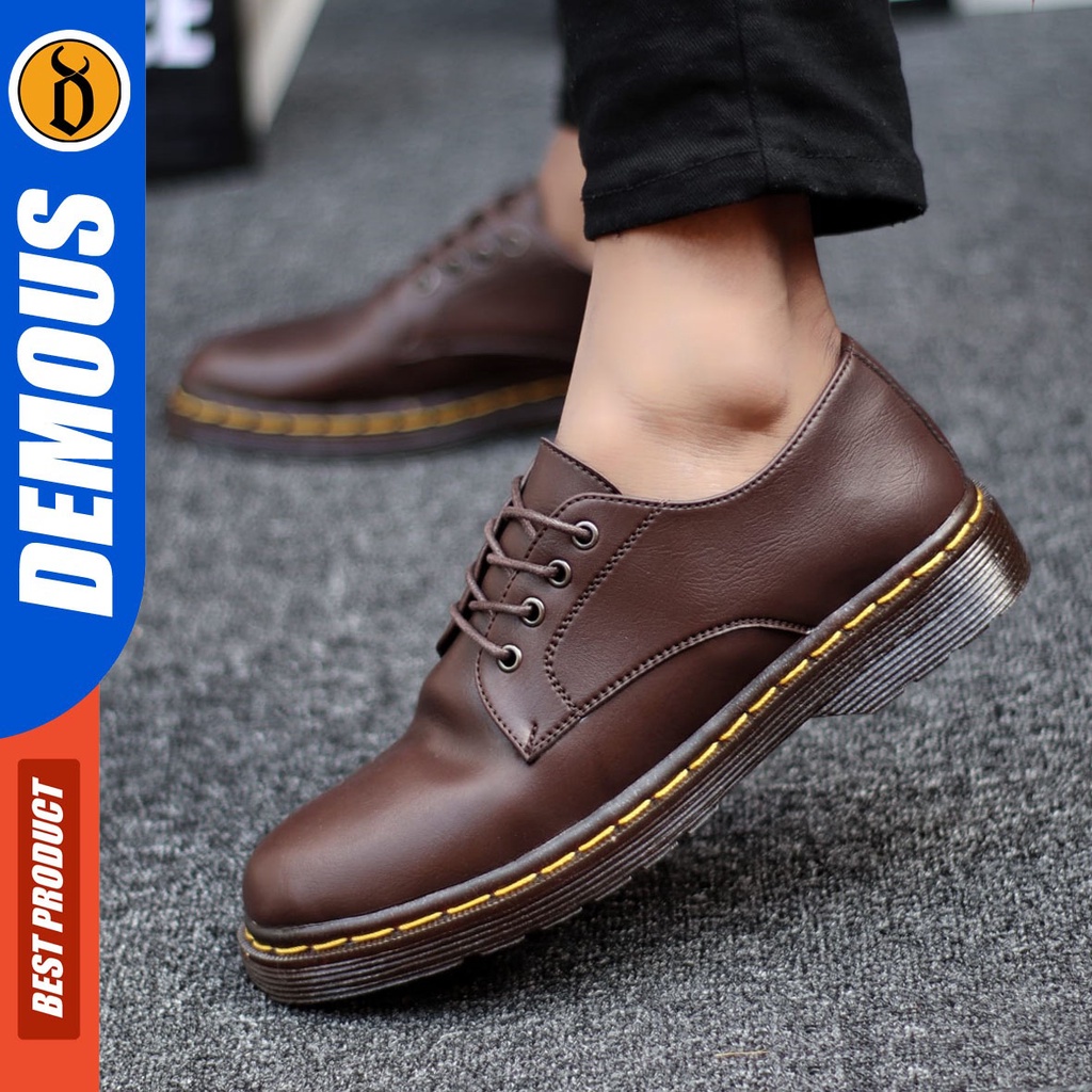 DEMOUS Domart - Sepatu Pantofel Pria Formal Kerja Oxford