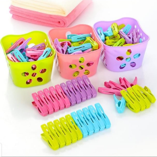 Jepitan Jemuran Pakaian Anti Angin/Terbang