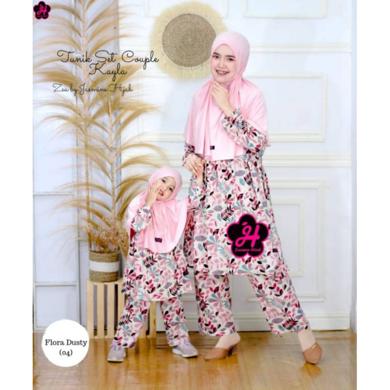 Tunik Set Anak Kayla Produk Zea by Jasmine Hijab