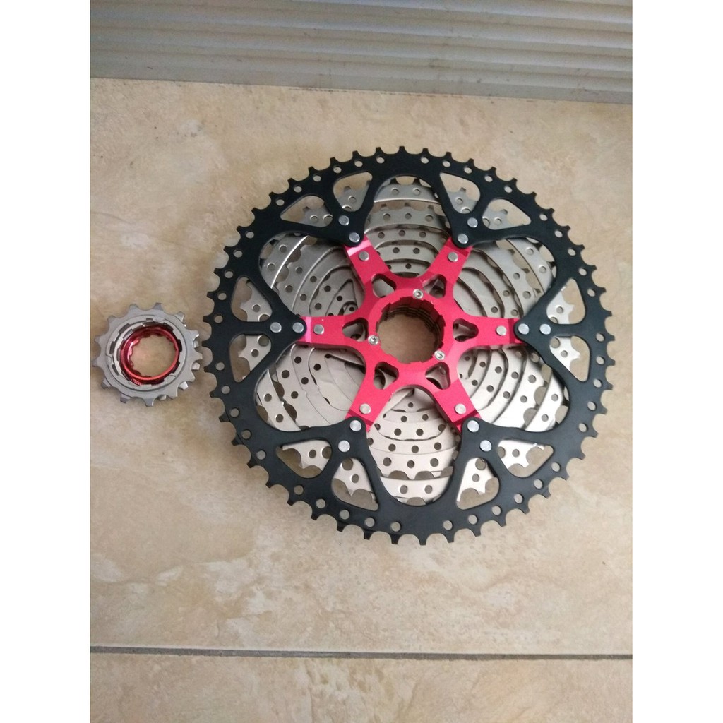 SPROKET SPROCKET 10 SPEED RASA 12 SPEED 11T - 50T MERK DECAF BUKAN SHIMANO OXO SUNRACE PLATINUM RAZ
