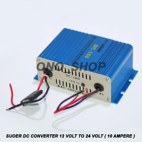 SUOER DC Converter 12 Volt To 24 Volt ( 10 Ampere )