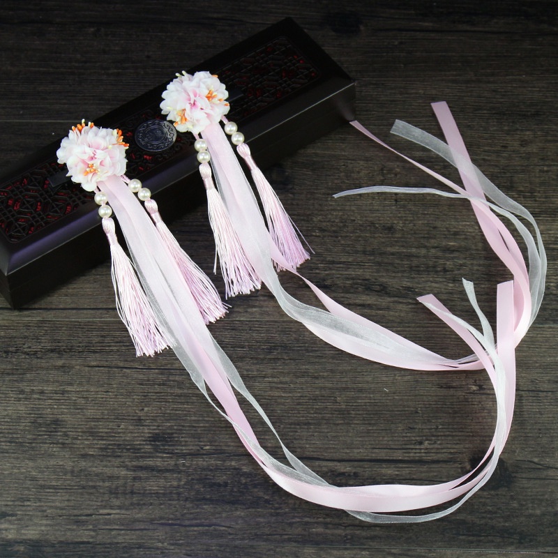 HPM-03 sepasang jepit rambut pita dinasti cina hanfu hairpin ancient chinese hair clip jepang japan