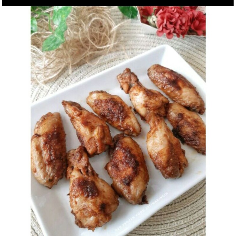 

sayap ayam pedas bento