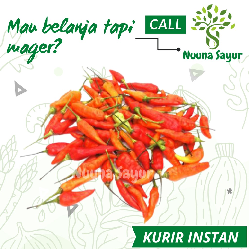 

Cengek Cabe / Cabai Rawit Merah 500 Gram