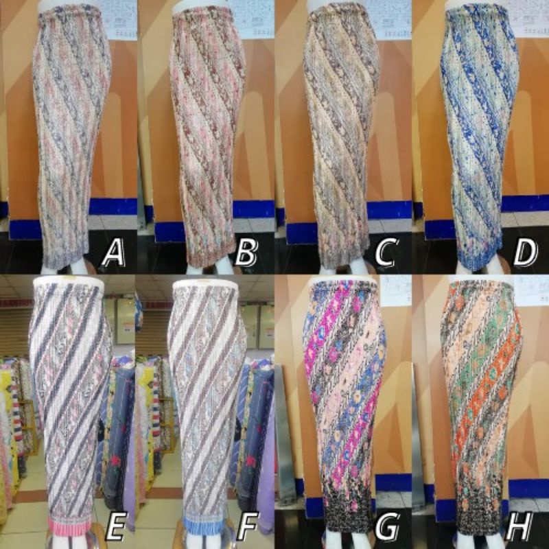 Rok prisket batik//rook kebaya//rok prisket modern