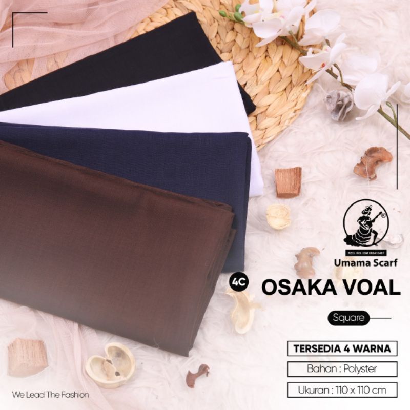 OSAKA VOAL PLAIN WARNA KHUSUS | JILBAB SEKOLAH