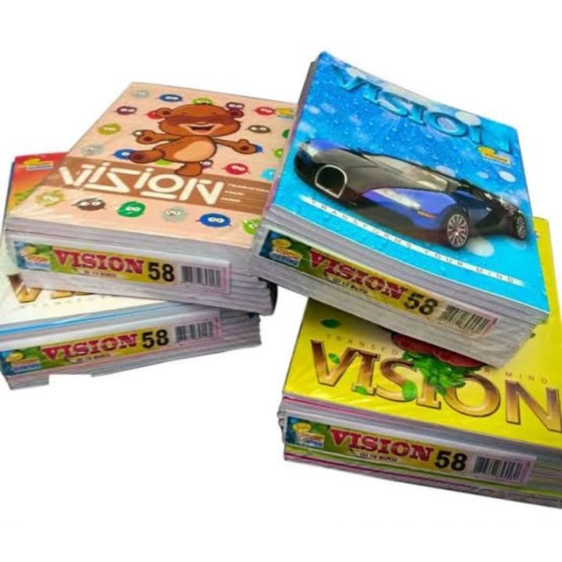 

Grosir [Ecer] buku tulis vision - wisuda isi 58 lembar murah
