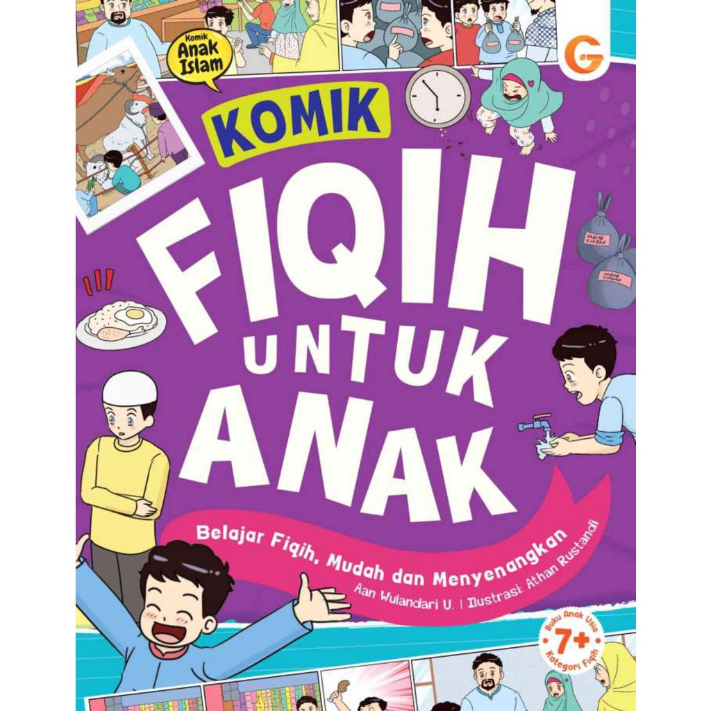 Buku Komik Fiqih Untuk Anak - Gema Insani 100% Original