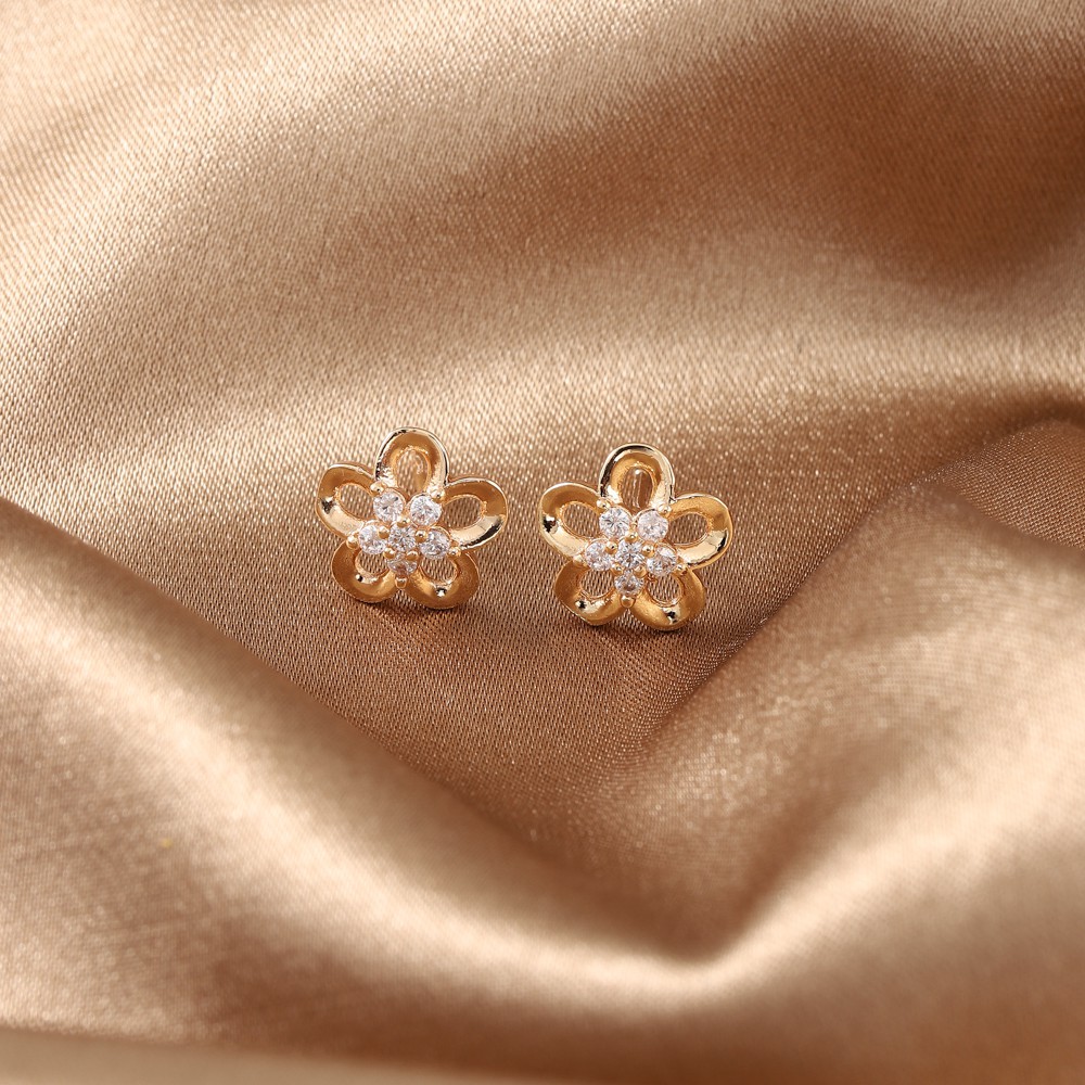 anting korea anting tusuk anting anti karat anting jepit korea anting pesta mewah fashion jewelry anting D270