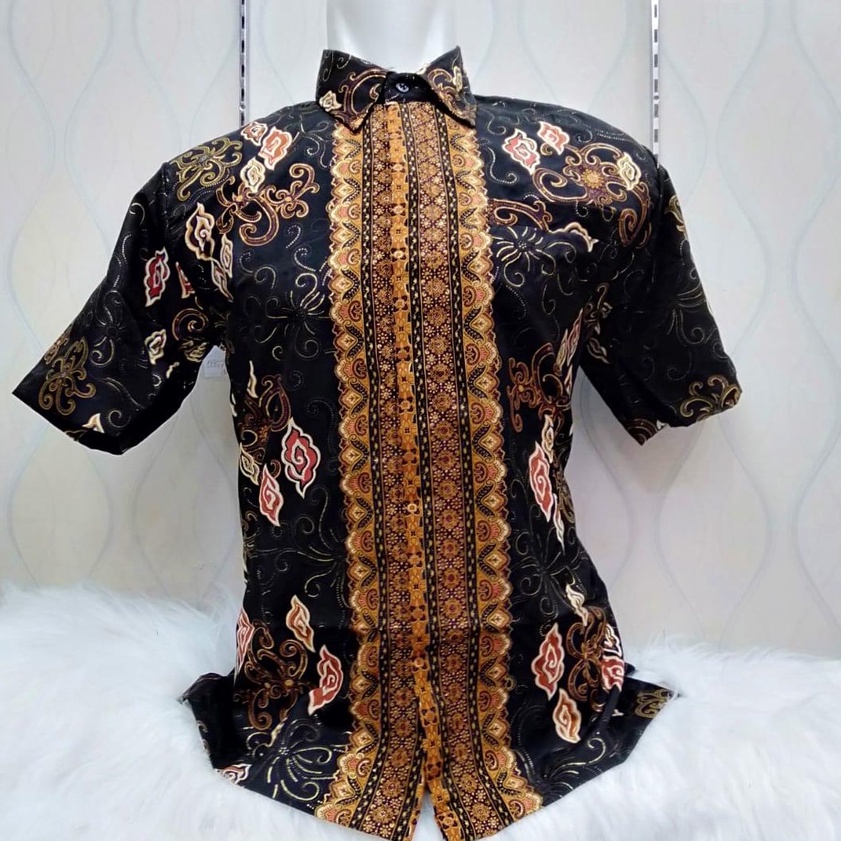 KEMEJA BATIK PRIA / KEMEJA MOTIF BATIK LENGAN PANJANG DAN LENGAN PENDEK MOTIF MEGAMENDUNG