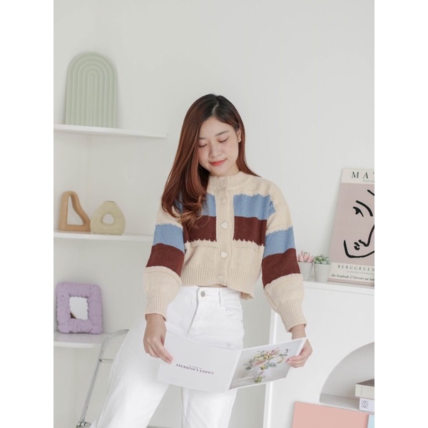 HAZEL CARDI LAVVELA CARDIGAN RAJUT IMPORT