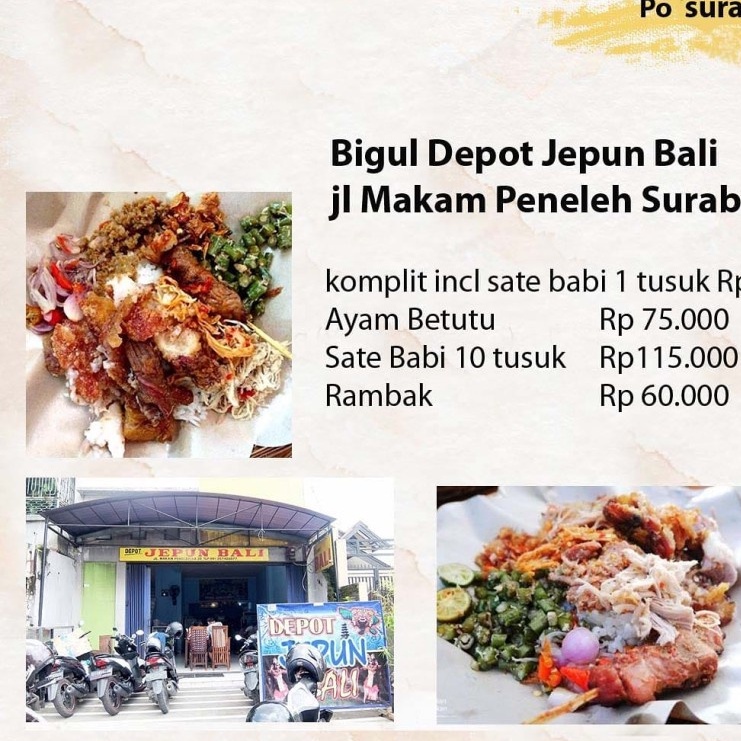 

bigul depot jepun bali makam peneleh surabaya