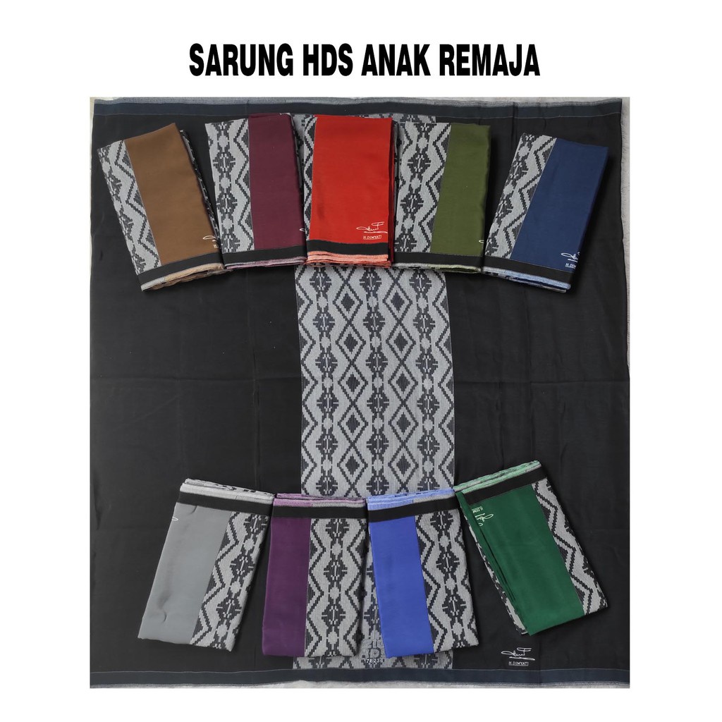 SARUNG HDS // SARUNG HDS POLOS // SARUNG HDS REMAJA