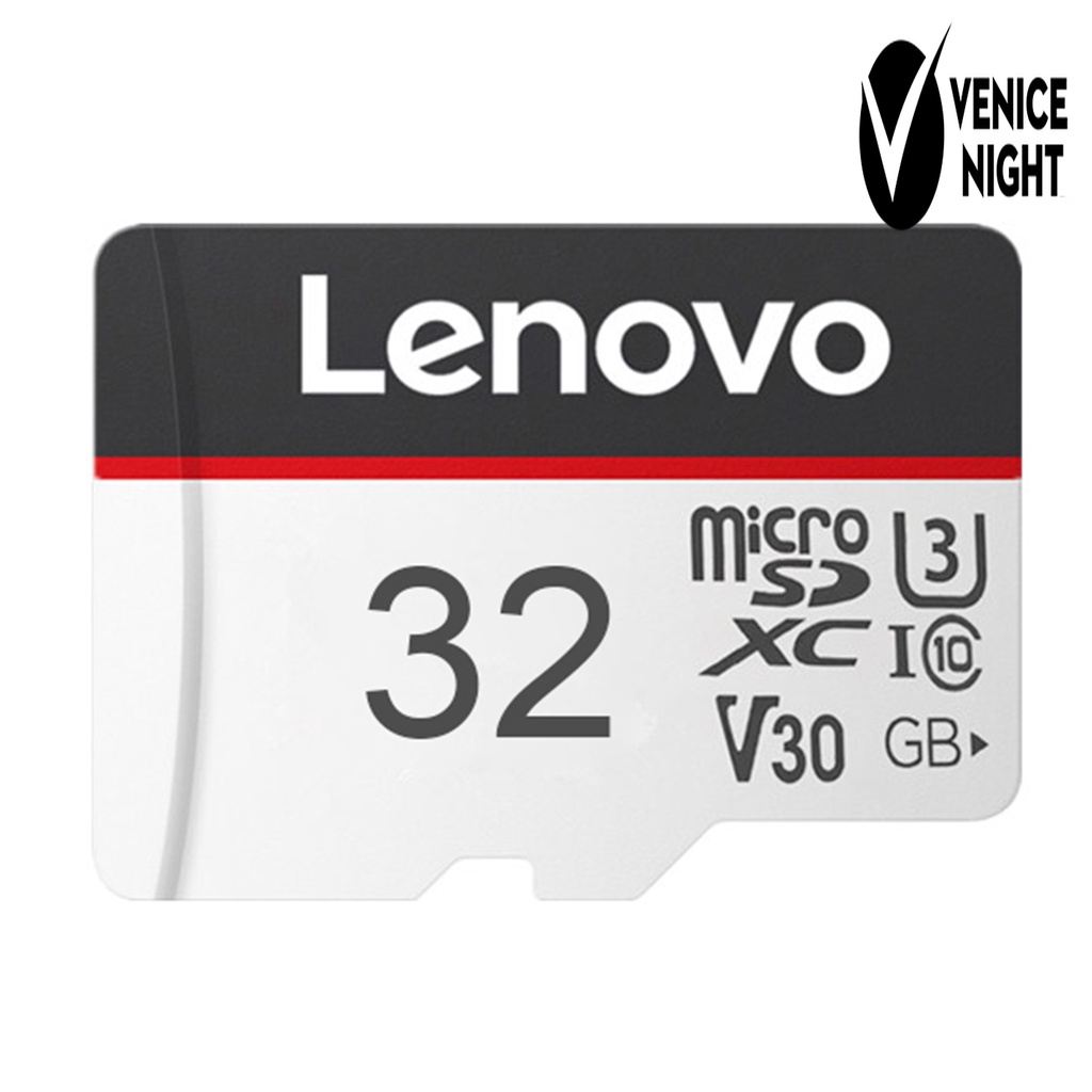 (SC) Lenovo 16GB 32GB 64GB Memory Card U3 High Speed Portable SD Card TF Flash Penyimpanan