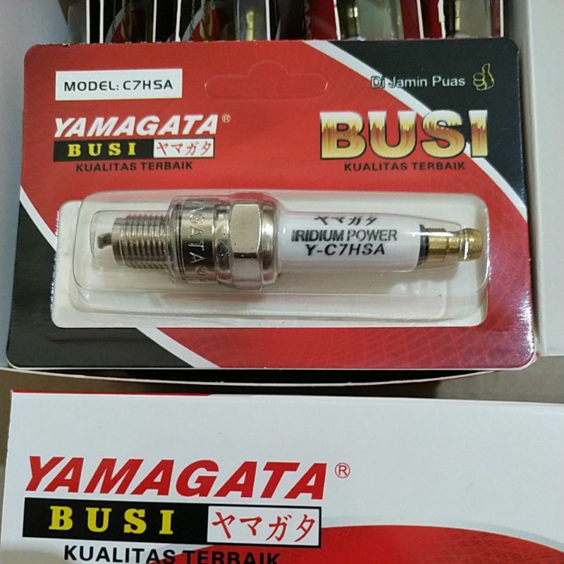 BUSI IRIDIUM YAMAHA MIO J MIO Z MIO M3 MIO GT MIO SPORTY FINO DLL ORIGINAL YAMAGATA IRIDIUM