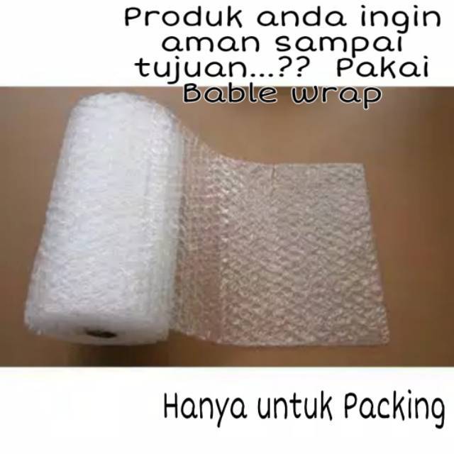 

BUBBLE WRAP /UNTUK PACKING SUPAYA AMAN