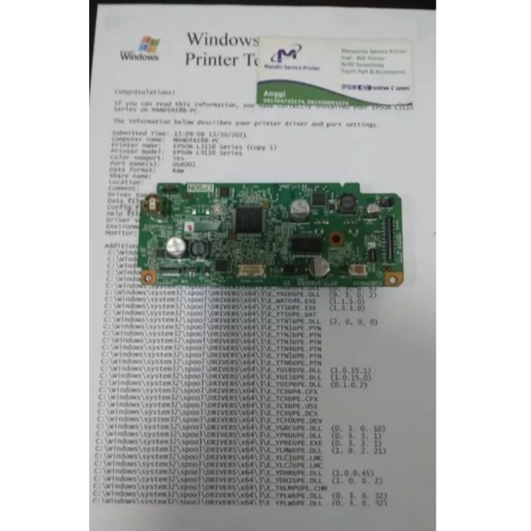 MAINBOARD PRINTER EPSON L3110