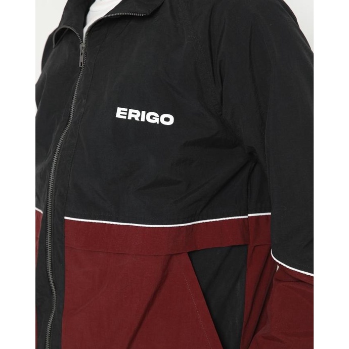 Outerwear Unisex Erigo Windbreaker Clint Burgundy