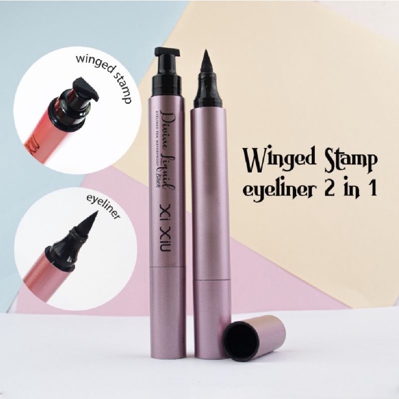 XI XIU DEVINE EYELINER WINGED STAMP 2IN1