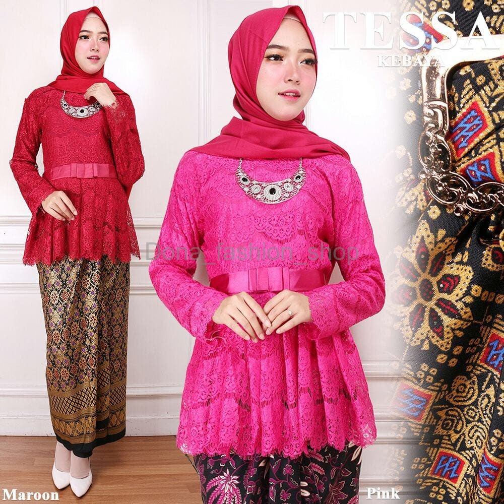 Best Seller Dan New Collection Setelan Kebaya Brukat BSD Furing
